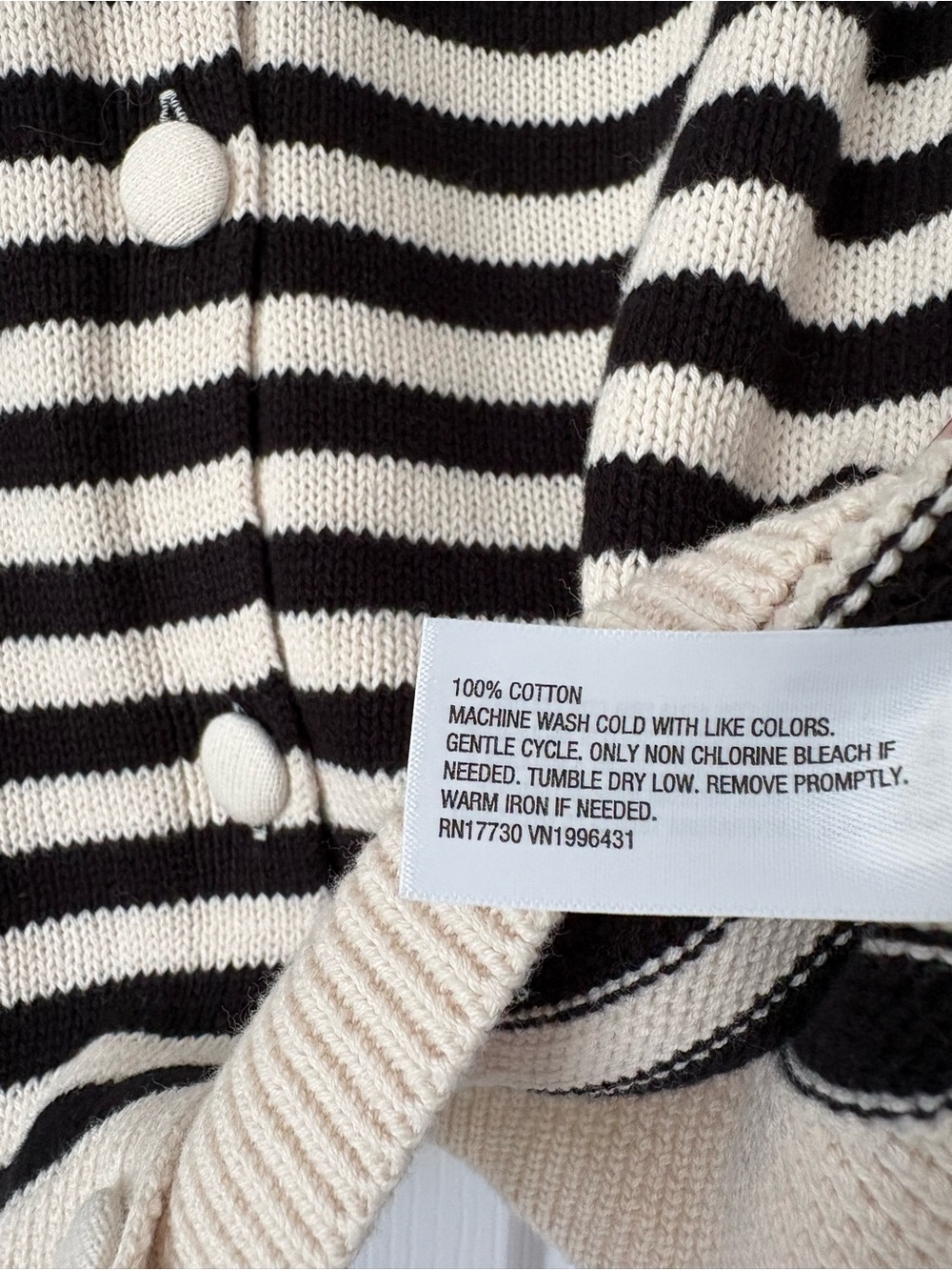 NWT Universal Thread Stripe Cardigan - Picture 4 of 4